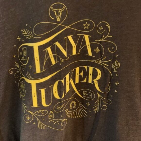 TANYA TUCKER  WOMENS BAND TEE - Picture 2 of 3